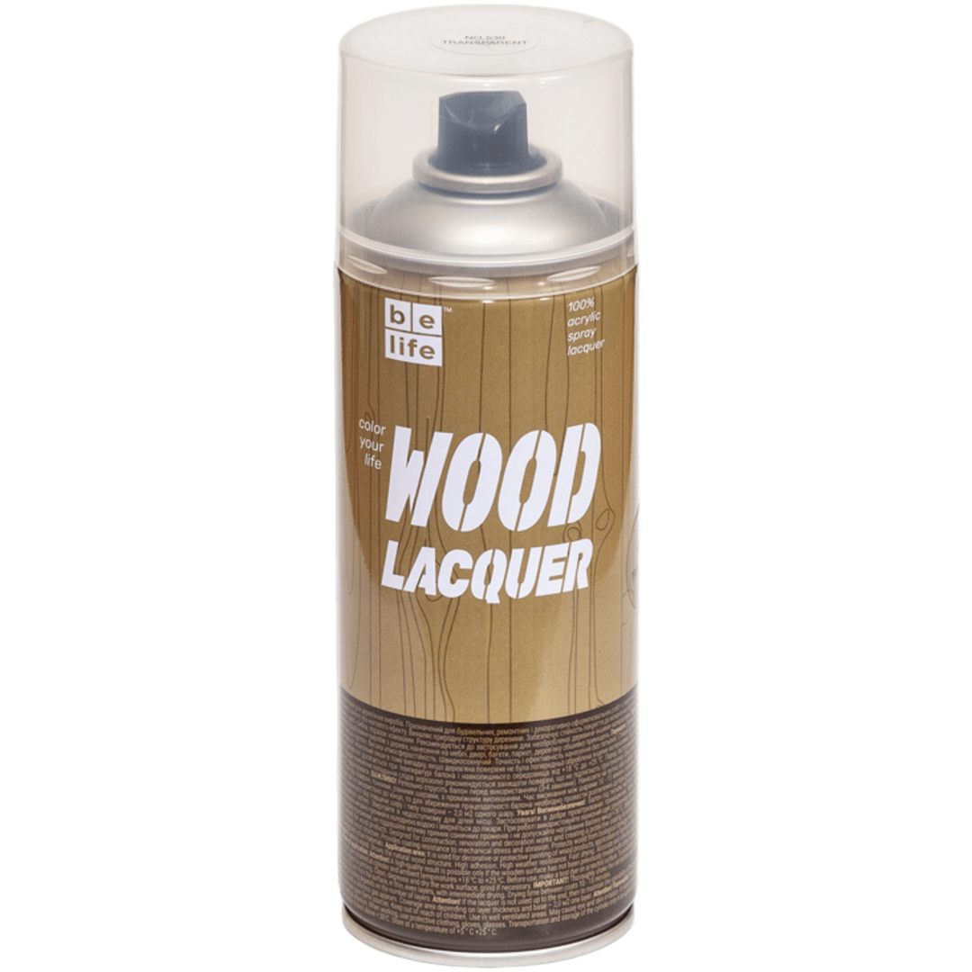 Акриловий яхтний лак Belife Wood Lacquer (глянцевий прозорий 530